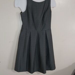 Chic Gray Sleeveless Midi Dress